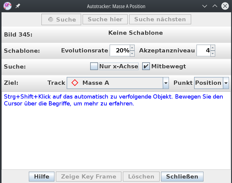 Tracker Autotracker Fenster