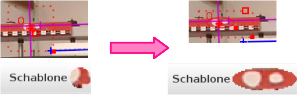 Tracker Schablone