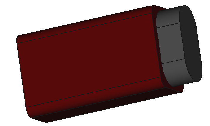 9V Batterie mit Clip