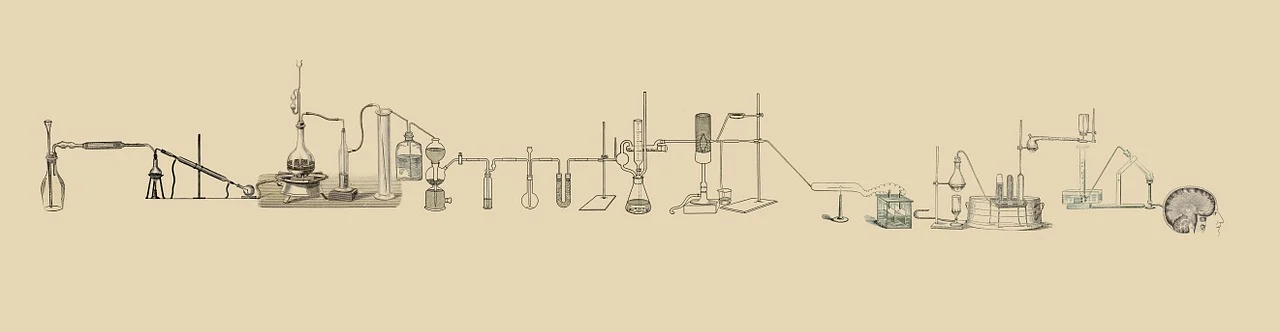 Hübsche Grafik zur Illustration, dass es hier um Experimente geht