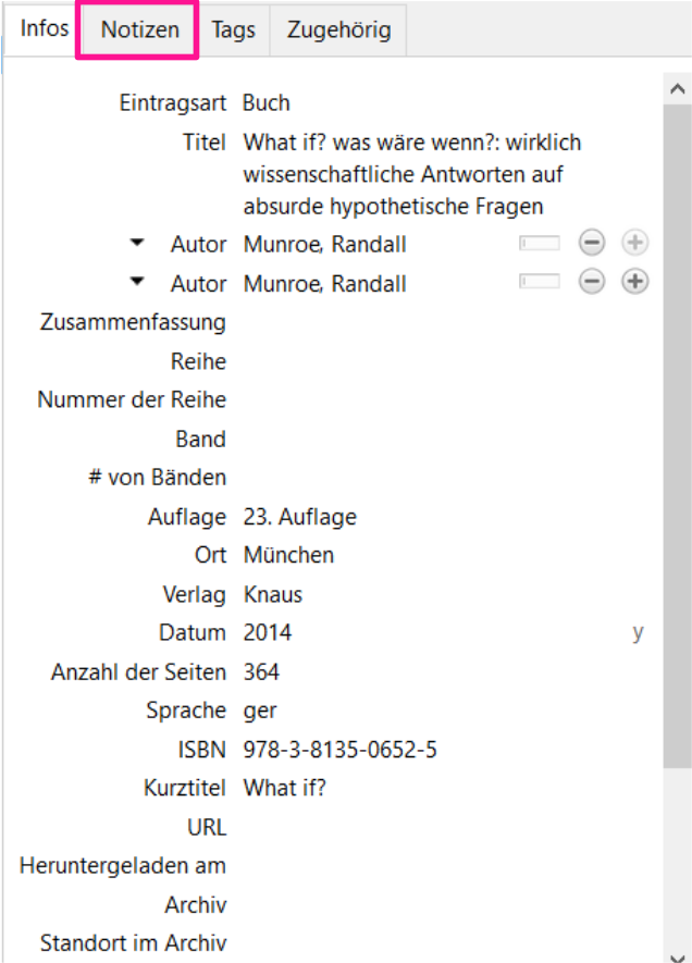 Automatisch ausgefüllter Eintrag von what if